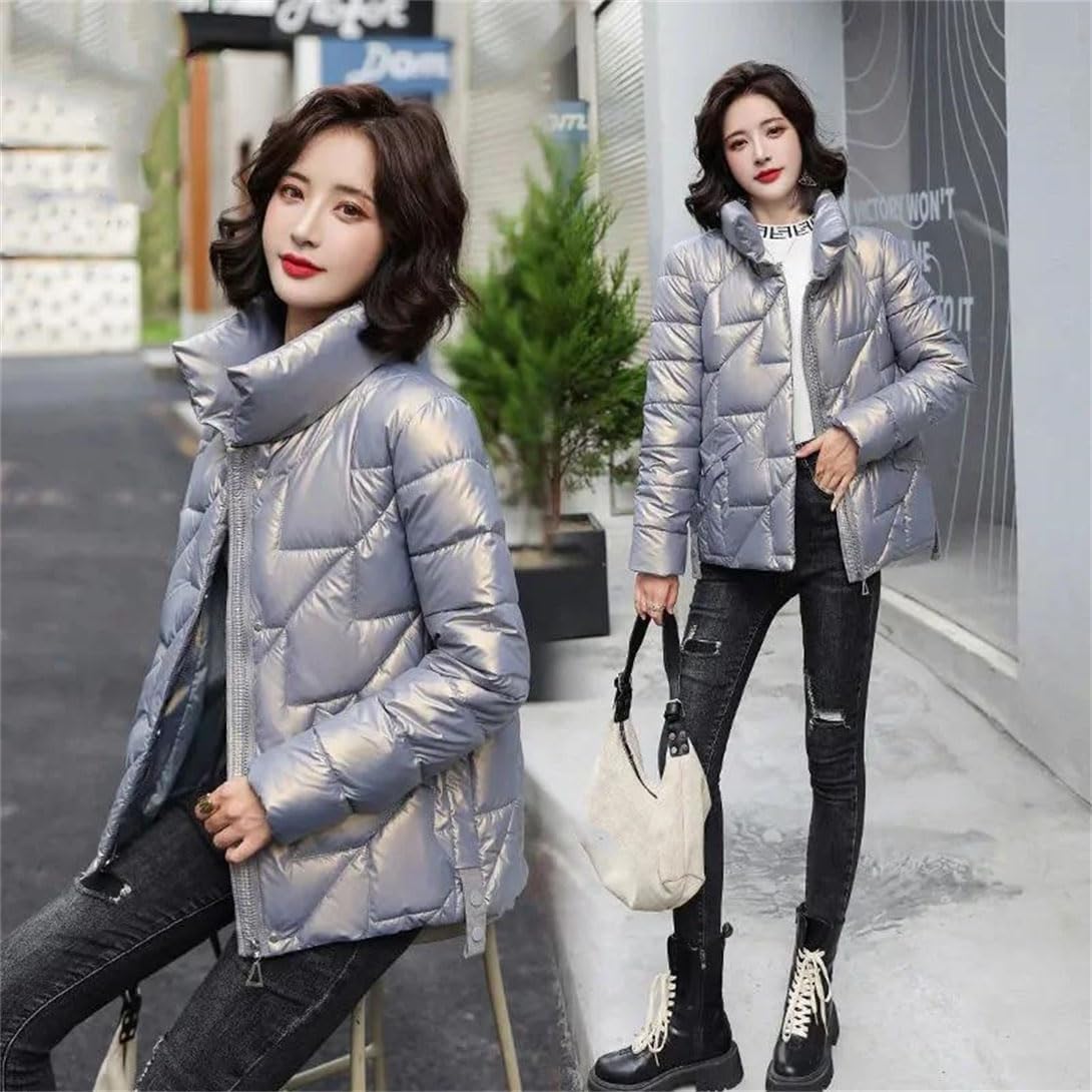 Women Jacket Down Cotton Jacket Parkas Female Short Loose Warm Cotton-Padded Coat Outwear Parka Top