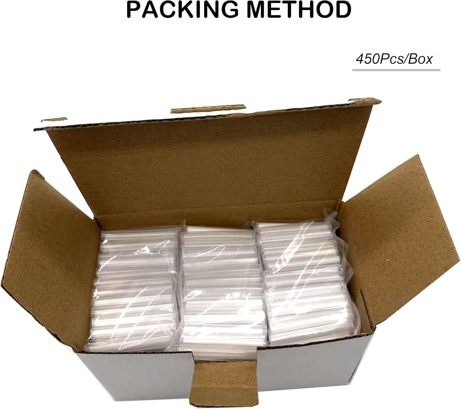 Ribbon Mass Fiber Optic Fusion Splice Protection Sleeve up to 12 fibers Heat Shrink Tube Clear 450pcs/Box