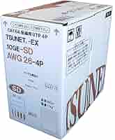 Amazon.co.jp: 通信興業 Cat6A 細径LANケーブル 300m巻き TSUNET