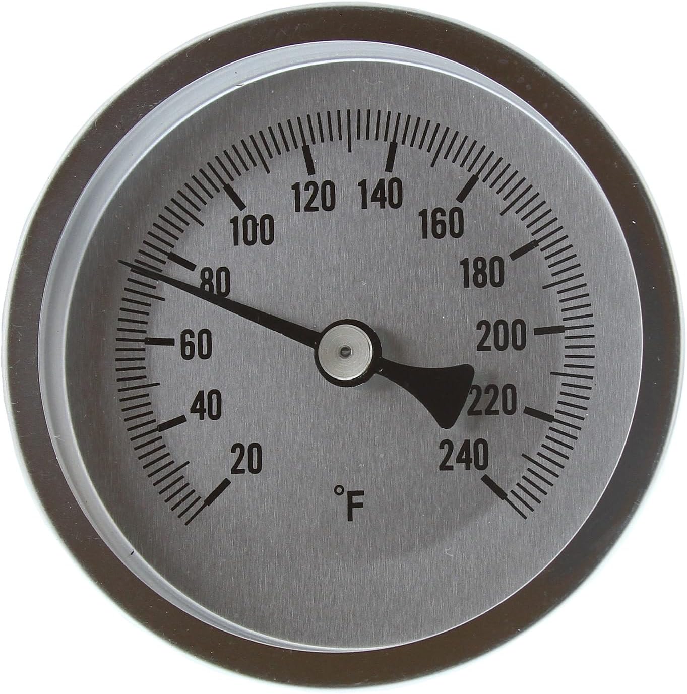 3in. Bi-Metal Dial Thermometer, Back Mount