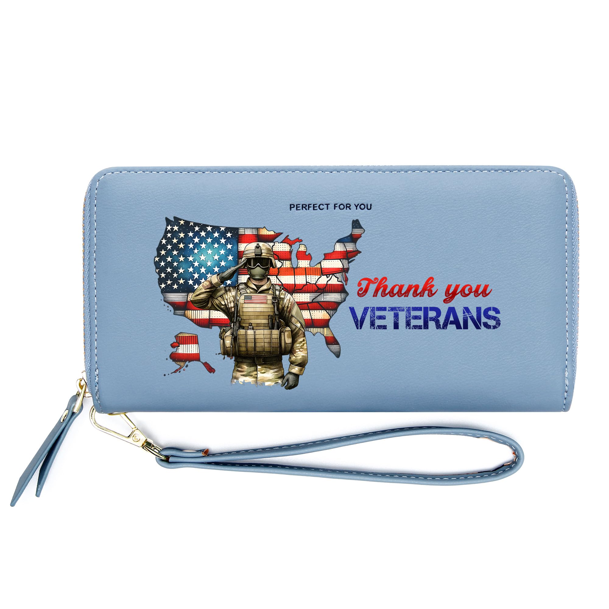 InsWork Personalized American Women's Wallet,Holiday Gift,Birthday Gift for Ladies from Son, Daughter, Husband,Thanksgiving Gift for Parent,Grandparent 1301q