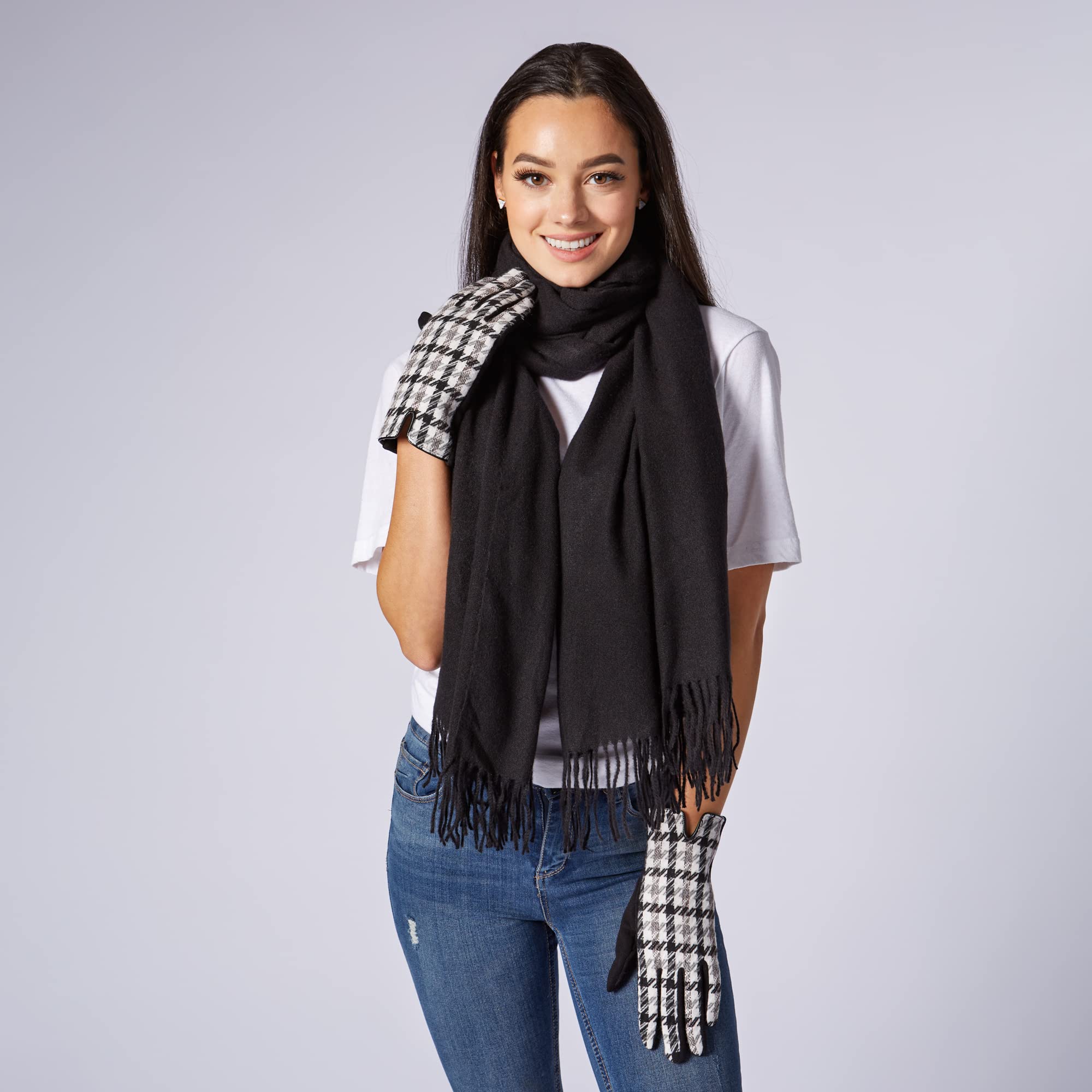 Hadley Wren Poliéster Reciclado Bufanda de Moda para Mujer