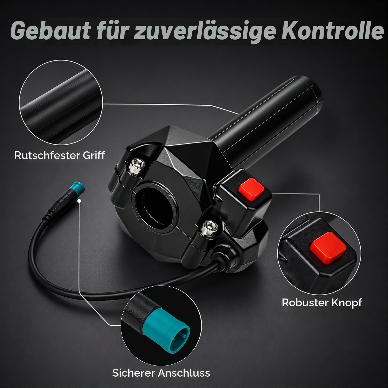 Talaria Gasgriff-Set für X3/MX3/MX4/MX5, Schwarz