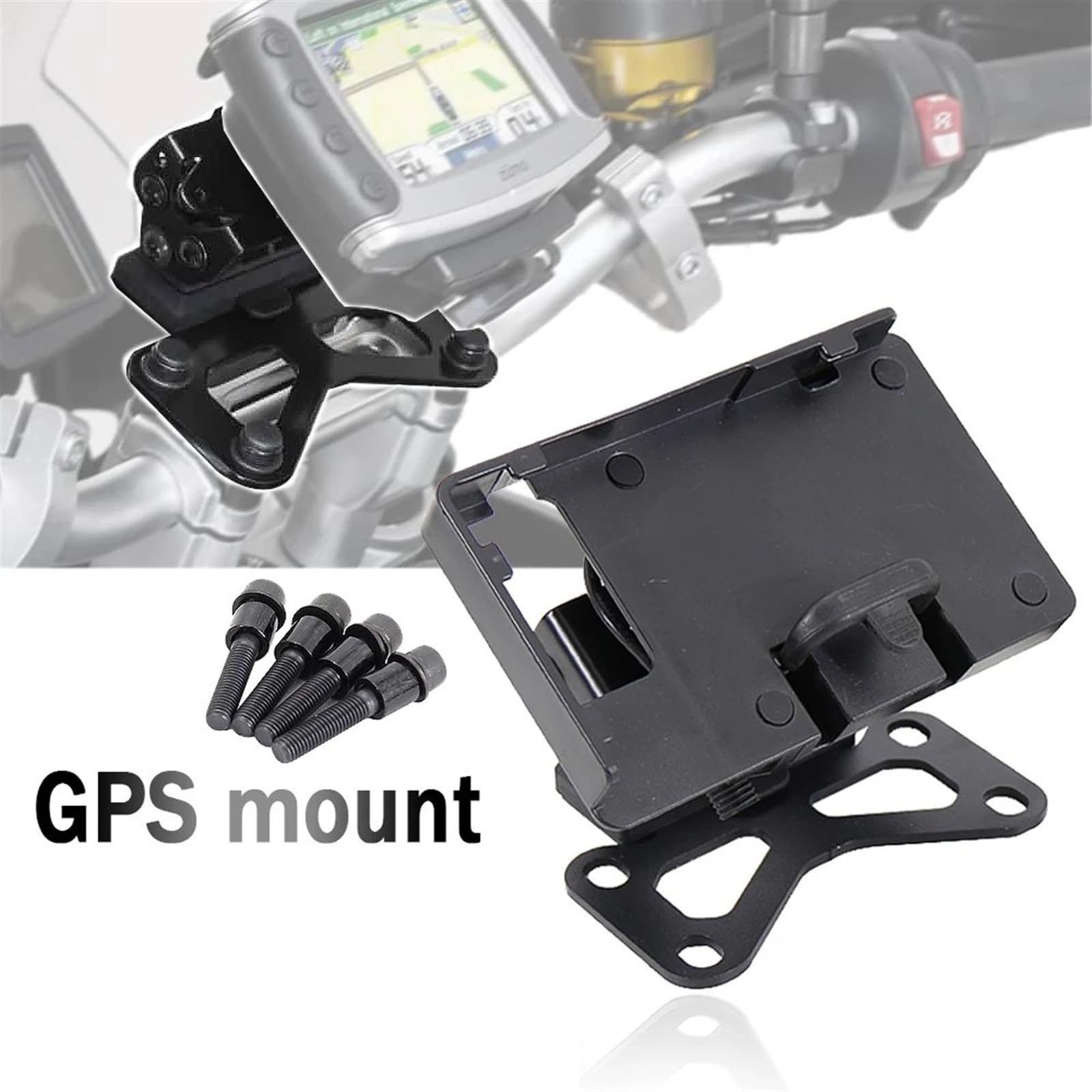 Support Telephone Velo pour BMW F650GS, F700GS, F800GS, pour Adventure 2008 – 2018, Support Téléphone Portable Navigation GPS Support Pièces Moto Telephone Moto Rotation(B)