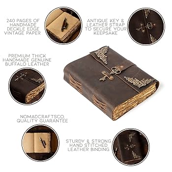 ヴィンテージレザージャーナルノート ビンテージレザーノート ヴィンテージフルグレインレザー 手帳