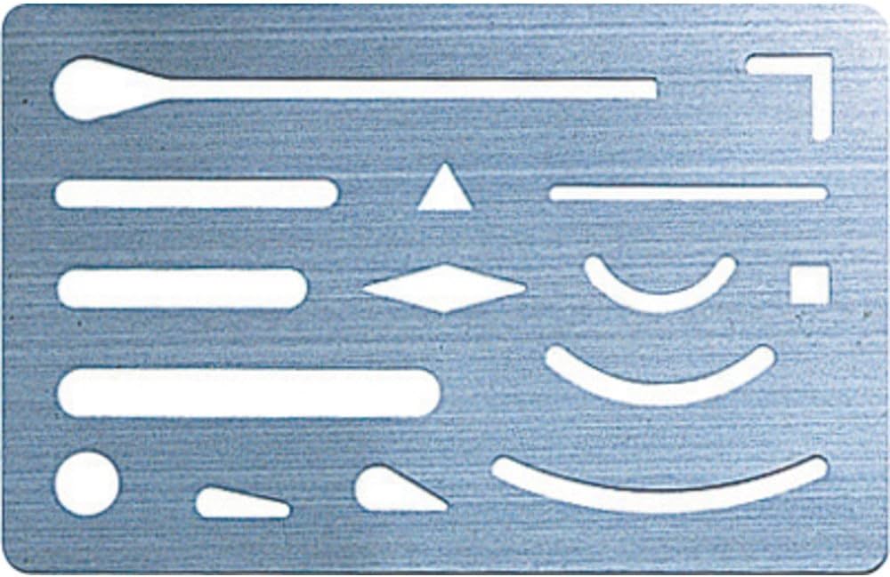 Amazon.co.jp: シンワ測定(Shinwa Sokutei) 字消板 ステンレス製 70963