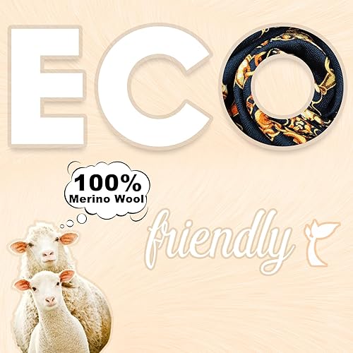 Miniatura 307 de DANA XU Manta de pashmina extragrande 100% de lana merina, bufanda de viaje, bufanda de cachemira para mujer, otoño e invierno, chal de gran