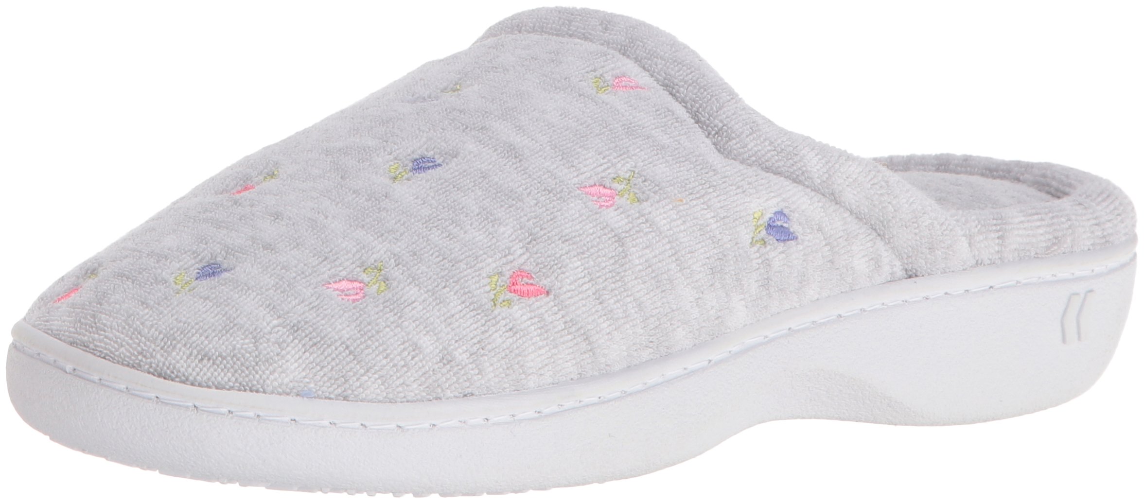 Isotoner Women's Indoor/Outdoor Slip-on Secret Sole Clog Slippers With Memory Foam Comfort and Heal SuppportSlipper