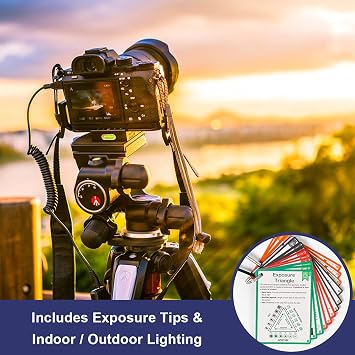 DSLR Cheat Sheet Photography Accessories Camera Accessories for Canon Nikon