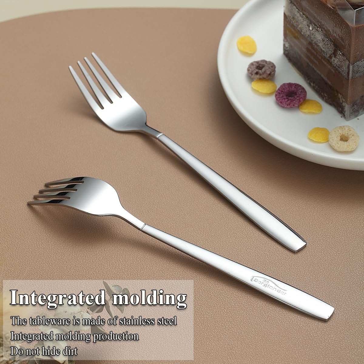 Set Di 12 Forchette Da Tavola In Acciaio Inox Berglander - Moderno, Lucido, Lavabile In Lavastoviglie - Foto 8