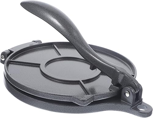 HAKIDZEL prensa de masa de hierro fundido tortilla pan harina tortillas prensa eléctrica Tortilla prensa prensa tortilla de aluminio prensa de