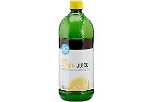 Amazon Brand - Happy Belly Lime Juice, Pantry Size, 16-Ounce Bottle (Pack of 12)