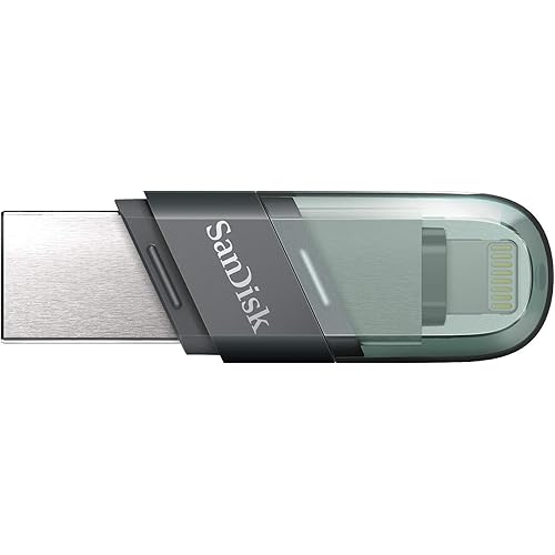 SanDisk 256GB iXpand USB Flash Drive Flip SDIX90N-256G