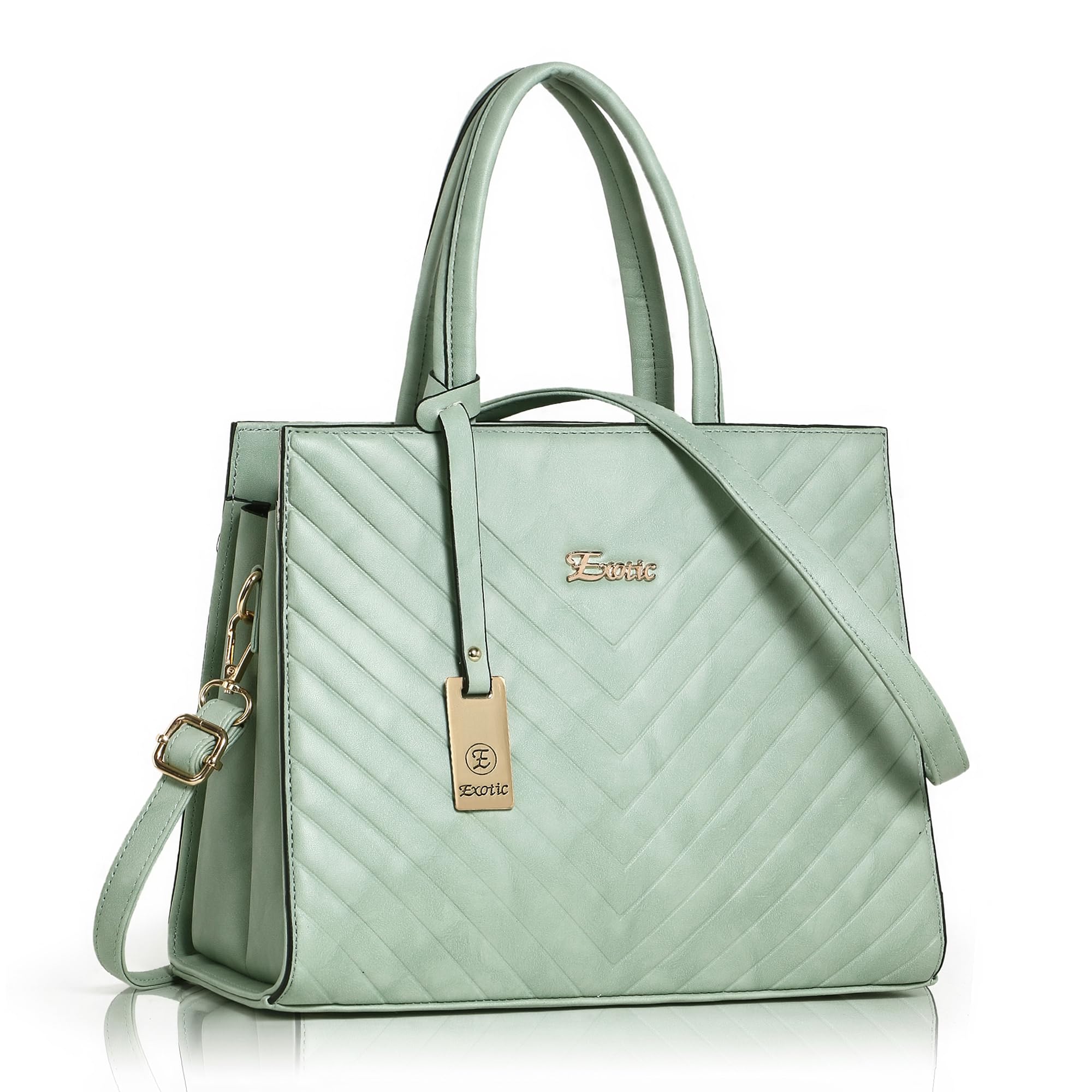 EXOTIC Women Floral Embodried Utility Hand Bag (Green) (B0BRWLJJSB) Amazon Price History, Amazon Price Tracker