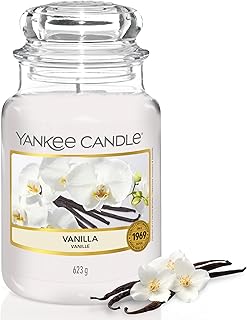 Yankee Candle Scented Candle | Vanilla Large Jar | Long Burning Candles:...