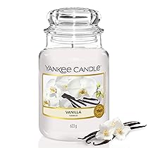 Yankee Candle Candela profumata in giara grande | Vaniglia | Durata Fino a 150 Ore | Regali per donne