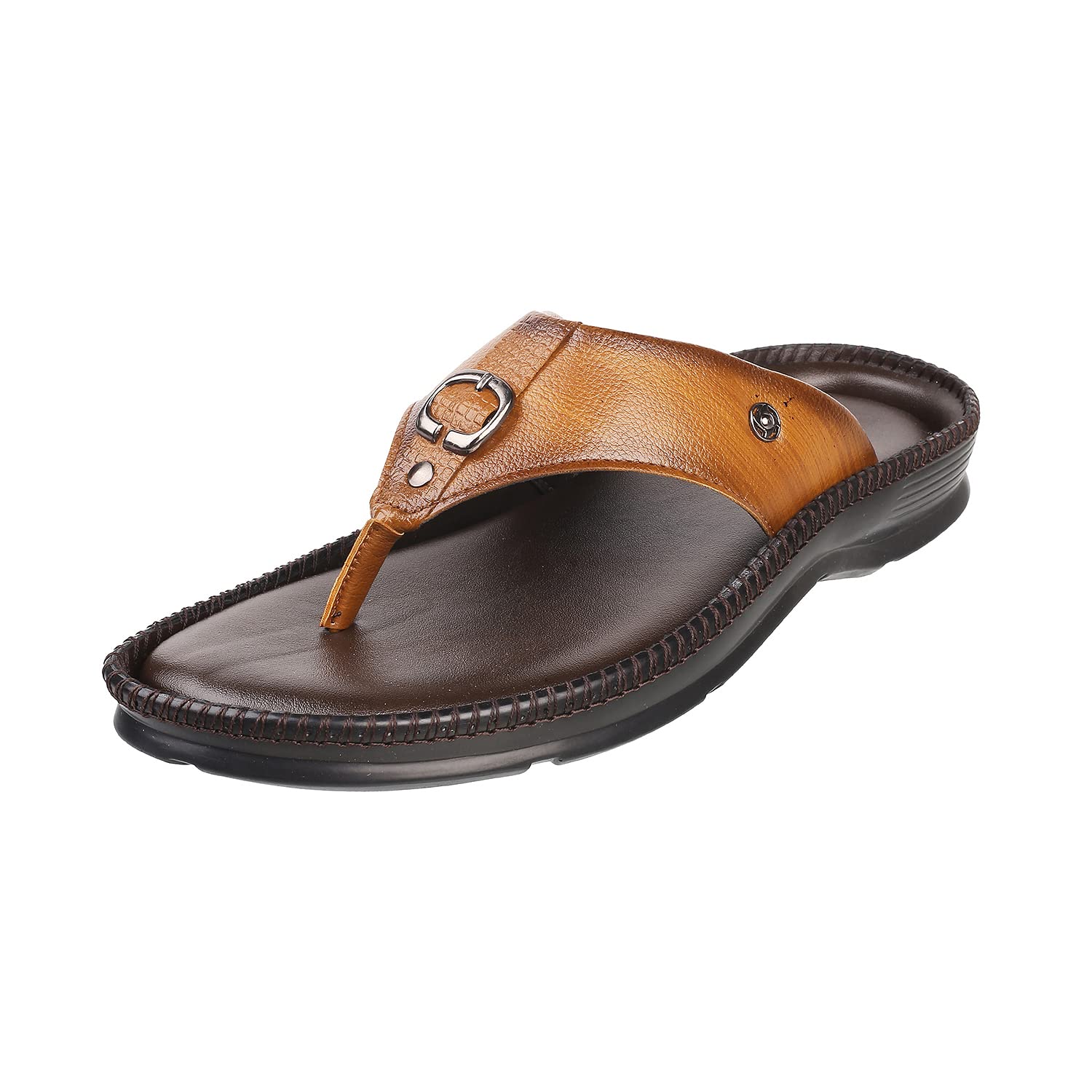 Walkway Men Synthetic Tan Slippers, (16-28) (B0BLBX317F) Amazon Price History, Amazon Price Tracker