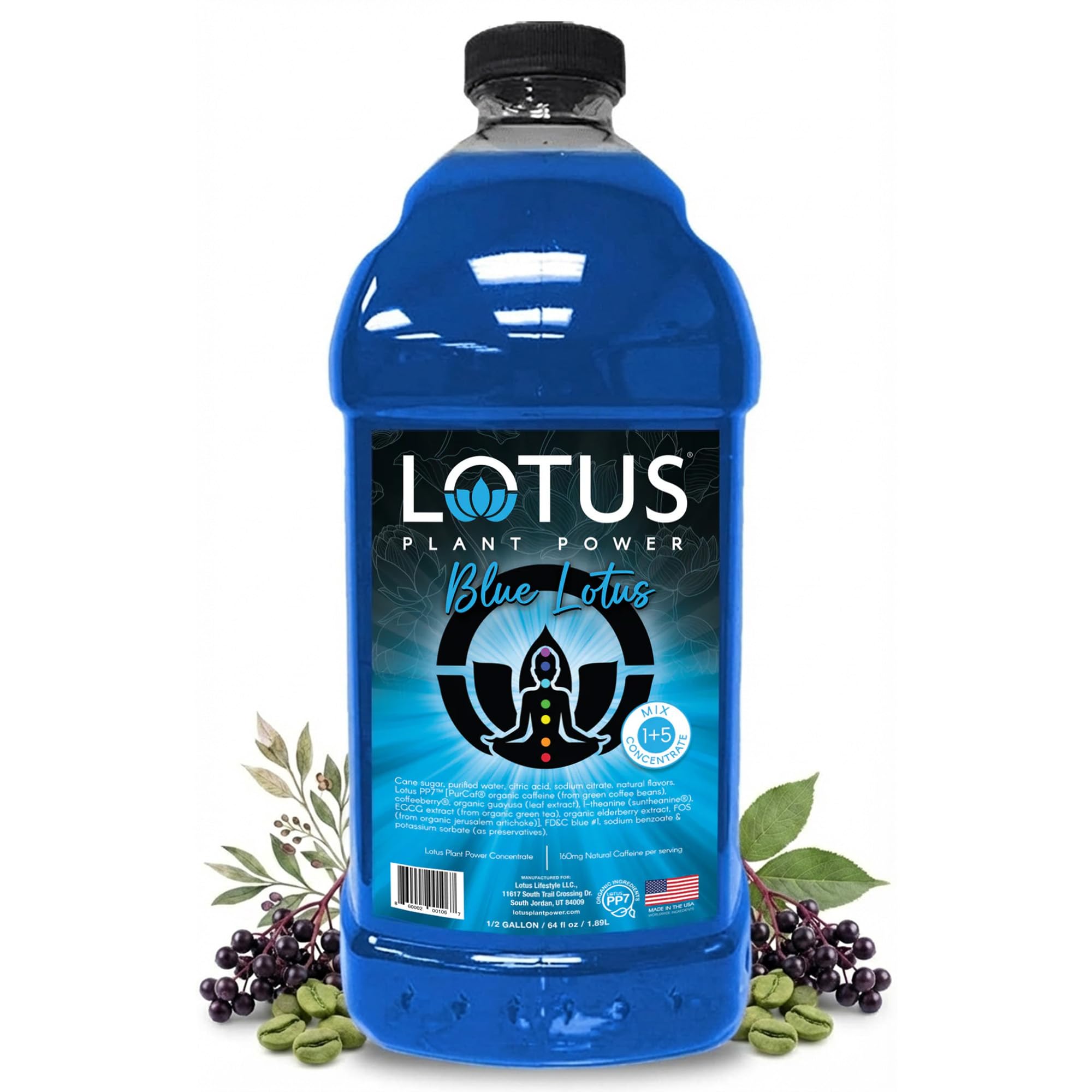 Amazon.com : Blue Lotus Plant Power Energy Drink Concentrate | Natural Caffeine & PP7 Formula | Plant-Based Organic Ingredients | Organic Cane Sugar Beverage | 1:5 Mix Makes 64 6oz Drinks : Grocery & Gourmet Food Amazon.com : Blue Lotus Plant Power Energy Drink Concentrate | Natural Caffeine & PP7 Formula | Plant-Based Organic Ingredients | Organic Cane Sugar Beverage | 1:5 Mix Makes 64 6oz Drinks : Grocery & Gourmet Food