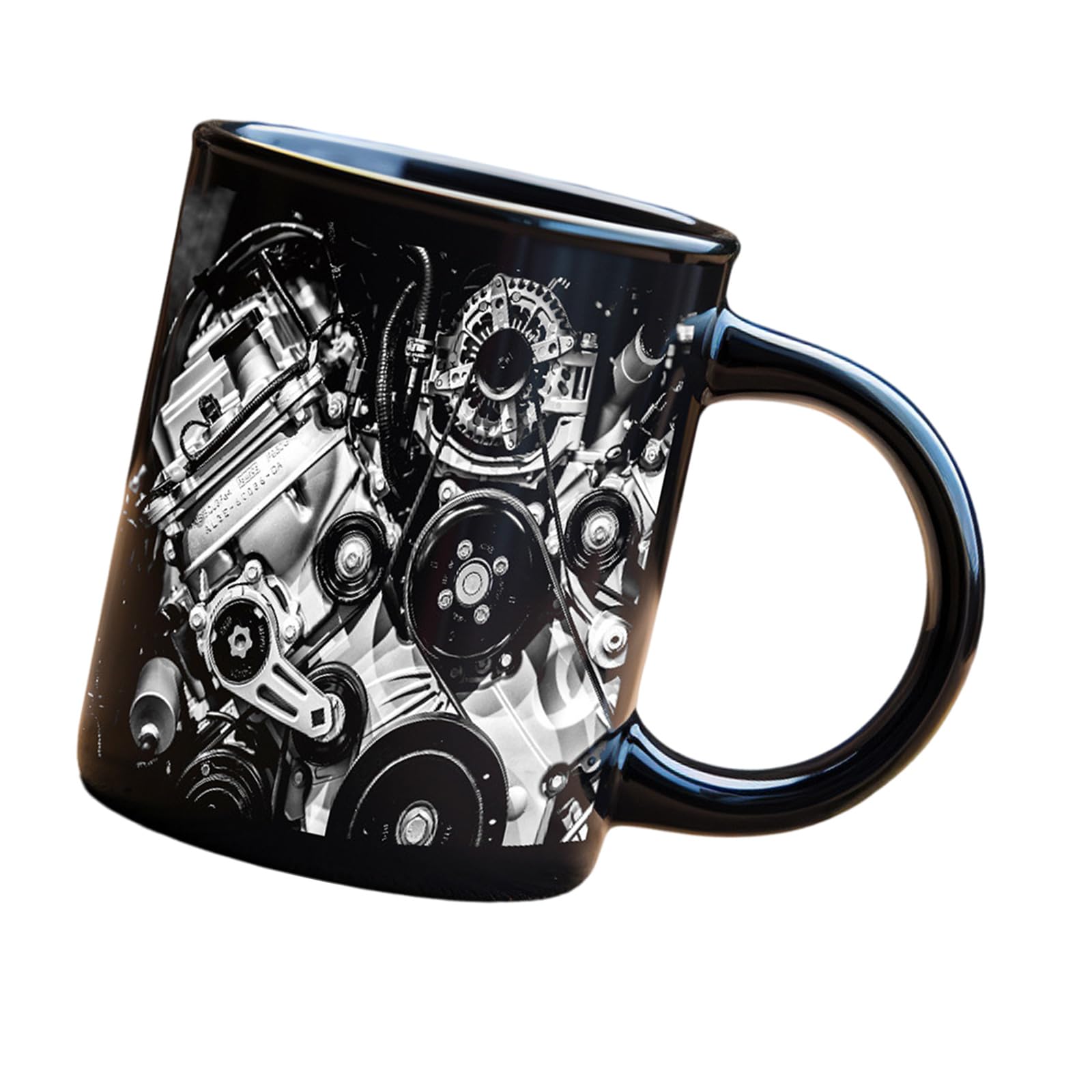 Zxfdsfdbnm C Duty Mechanical Themed Offee Mugs With Ergonomi Handle Industrial Design Drinking Up For Safe Daily Use Technician Engine Erami Coffee Mugs