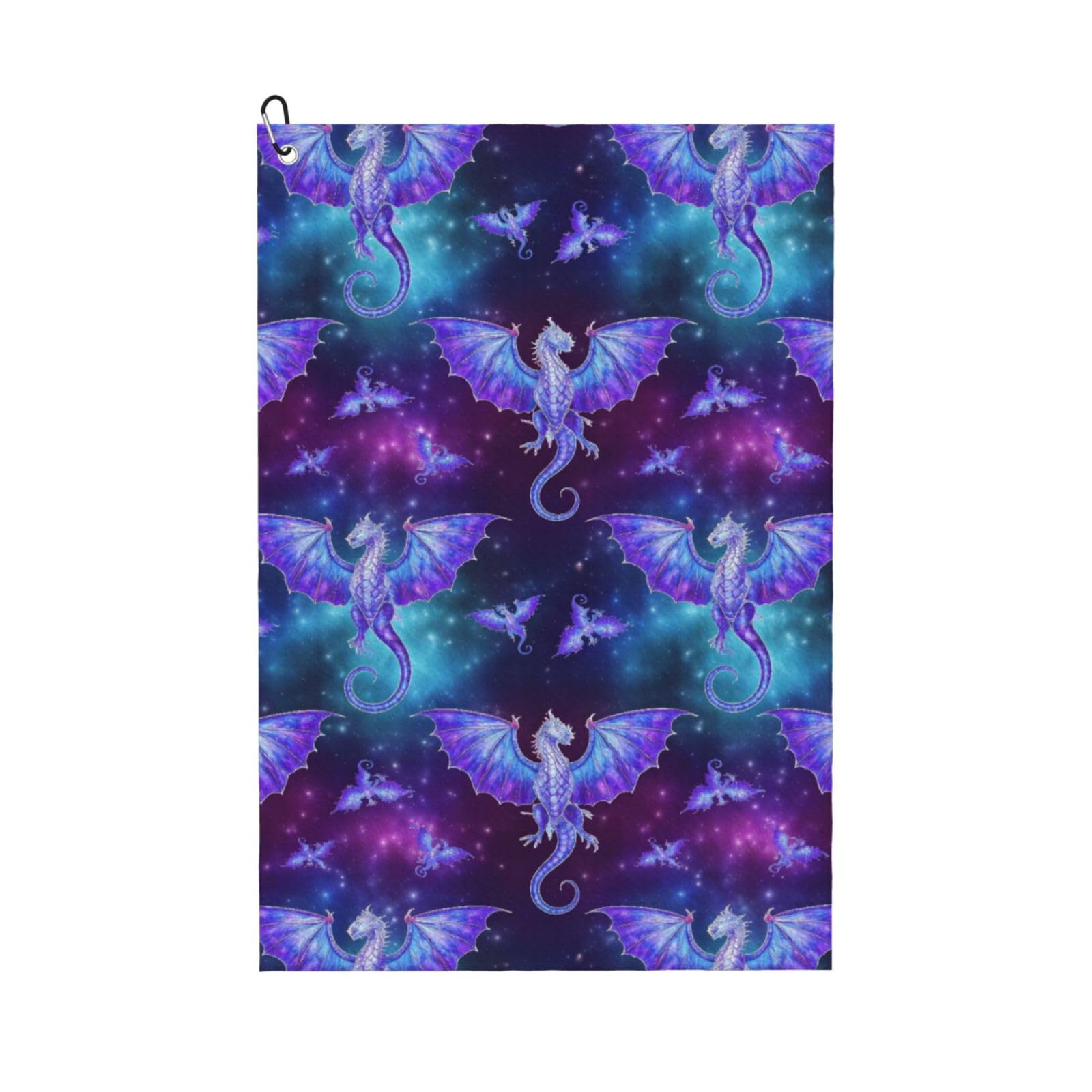 BSDFGSDD Dragon Space Golf Towel 24 x 16 inches