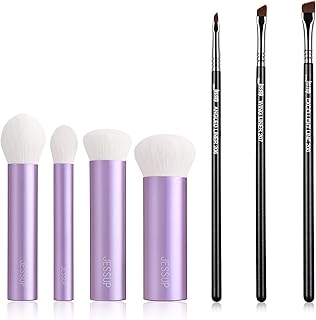 Jessup Juego de brochas de maquillaje Kabuki ...