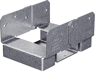 Simpson Strong Tie ABA46RZ-10 ZMAX Galvanized 14-Gauge 4x6 Rough Adjustable Post Base (10-Per Box)