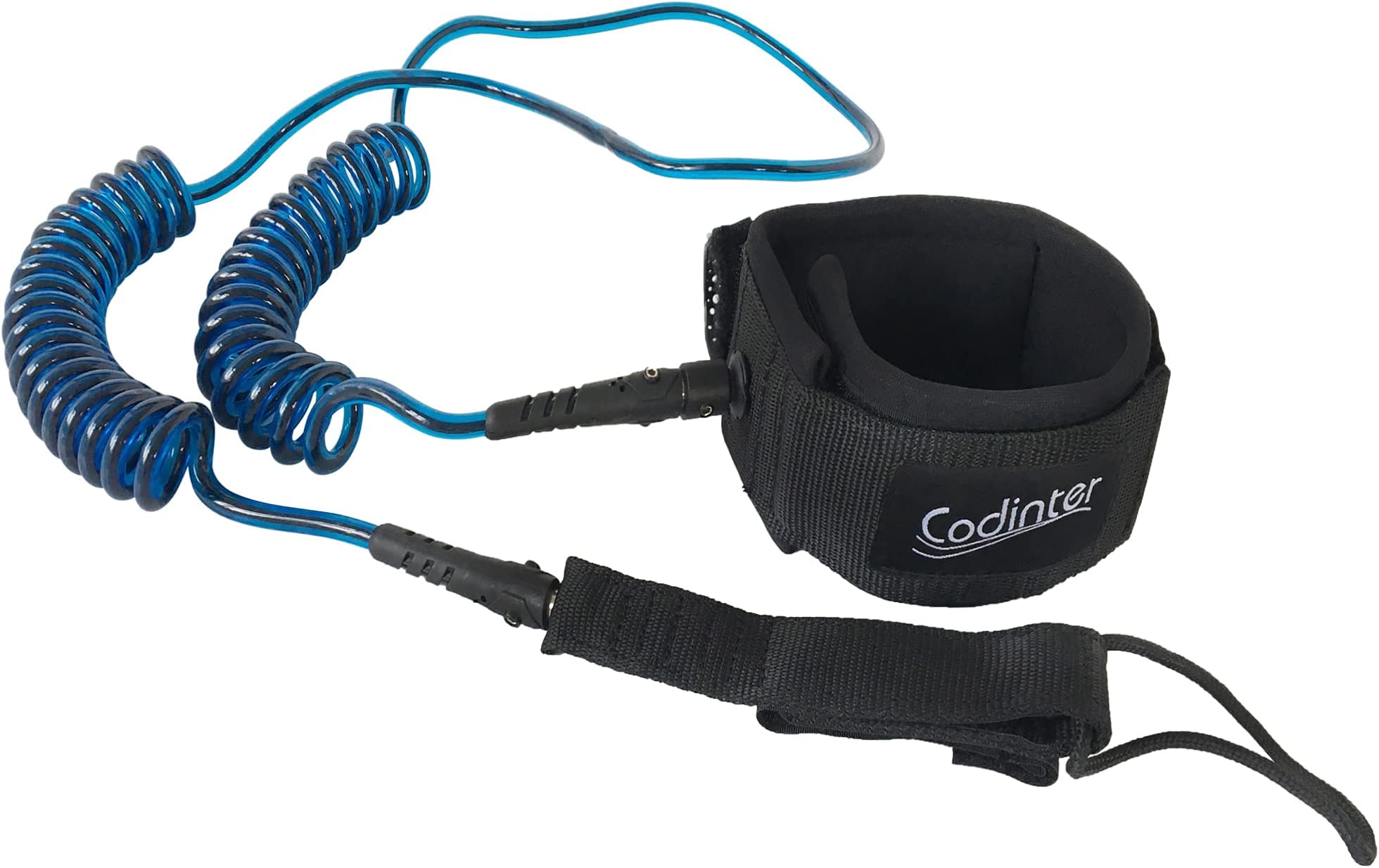 CodinterSurfboard Leash, 12ft Coiled Paddle Leash