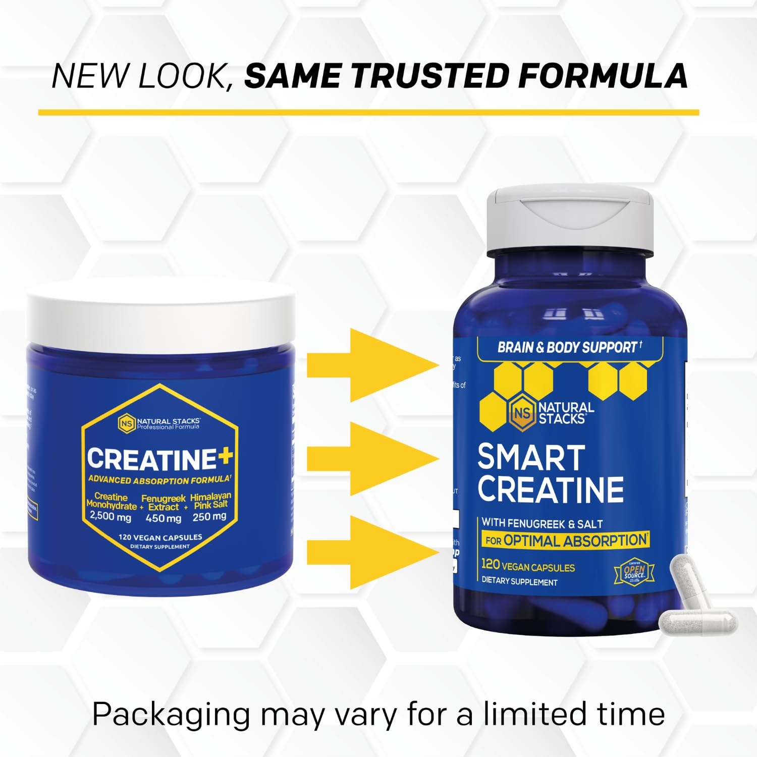 Smart Creatine Monohydrate 2500mg - Advanced Absorption Formula - 120 Ct — Amazon image 2