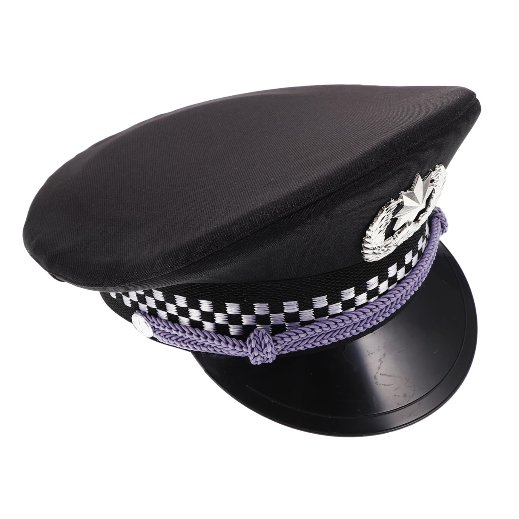 Ipetboom Fashionable Captain Hat Men's Halloween Airline Pilot Yacht Captain Sailor Role Play Comfortable Material