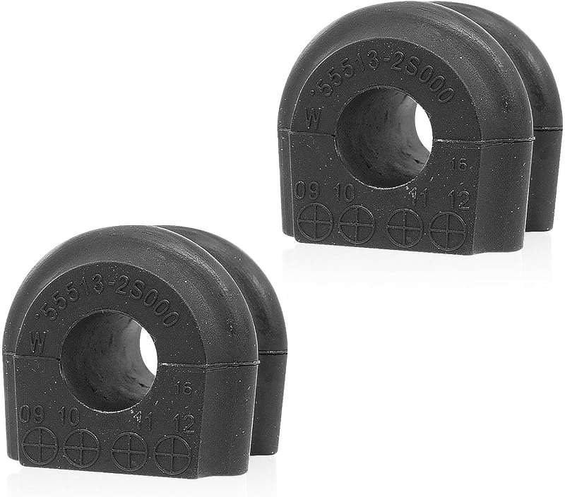 Buchas da barra estabilizadora traseira KALUJ 55513-2S000 para Hyundai Tuscon 2011 a 2013 – Kit com 2 unidades