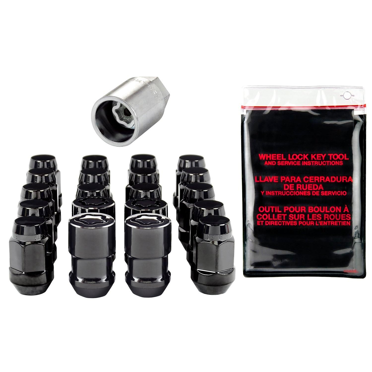 a様 Amazon.com: McGard 84538 Black (M12 x 1.5 Thread Size) Bulge Style