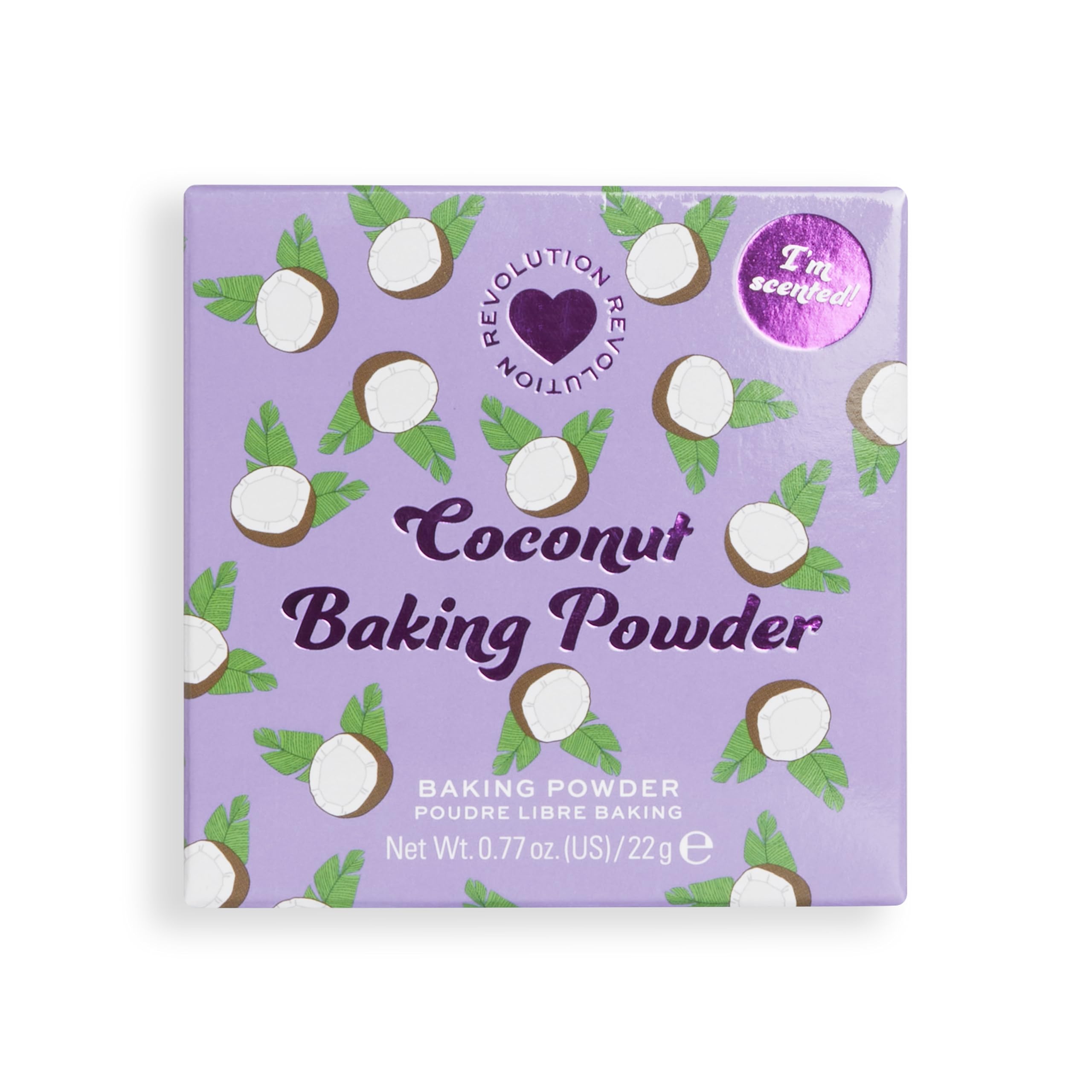 I Heart Revolution Beauty Loose Baking Powder, Coconut
