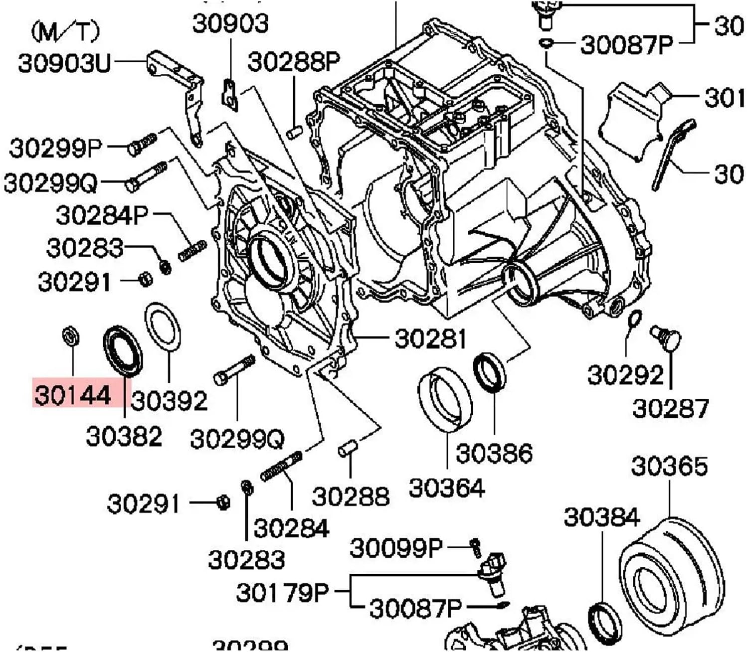 V4V7#V6V8V9#W OIL SEAL,T/F CASE GEARSHIFT SHAFT MB896698 AC0678G