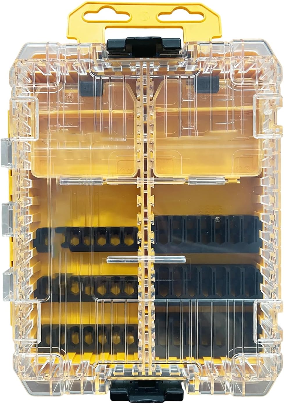 #DT70803 DT70803-QZ Parts box Medium Tough Case Storage Case Screwdriver Bit Bars Multifunction storage box Replacement Part New For DeWalt