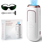 Laser Hair Removal for Women with 5℃ Ice Cooling, Painless IPL Laser Hair Removal Device, 3 Modes & 5 Strengths Tailored for Every Body Part, at Home Laser Hair Removal for Women Men on Face Body