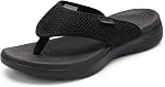 DREAM PAIRS Women's Arch Support Flip Flops Comfortable Thong Sandals for Walking Beach Summer