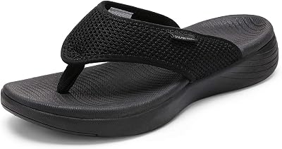 DREAM PAIRS Women's Arch Support Soft Cushion Flip Flops Thong Sandals