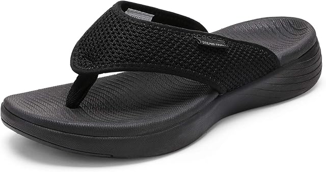 DREAM PAIRS Women's Arch Support Flip Flops Comfortable Thong Sandals for Walking Beach Summer