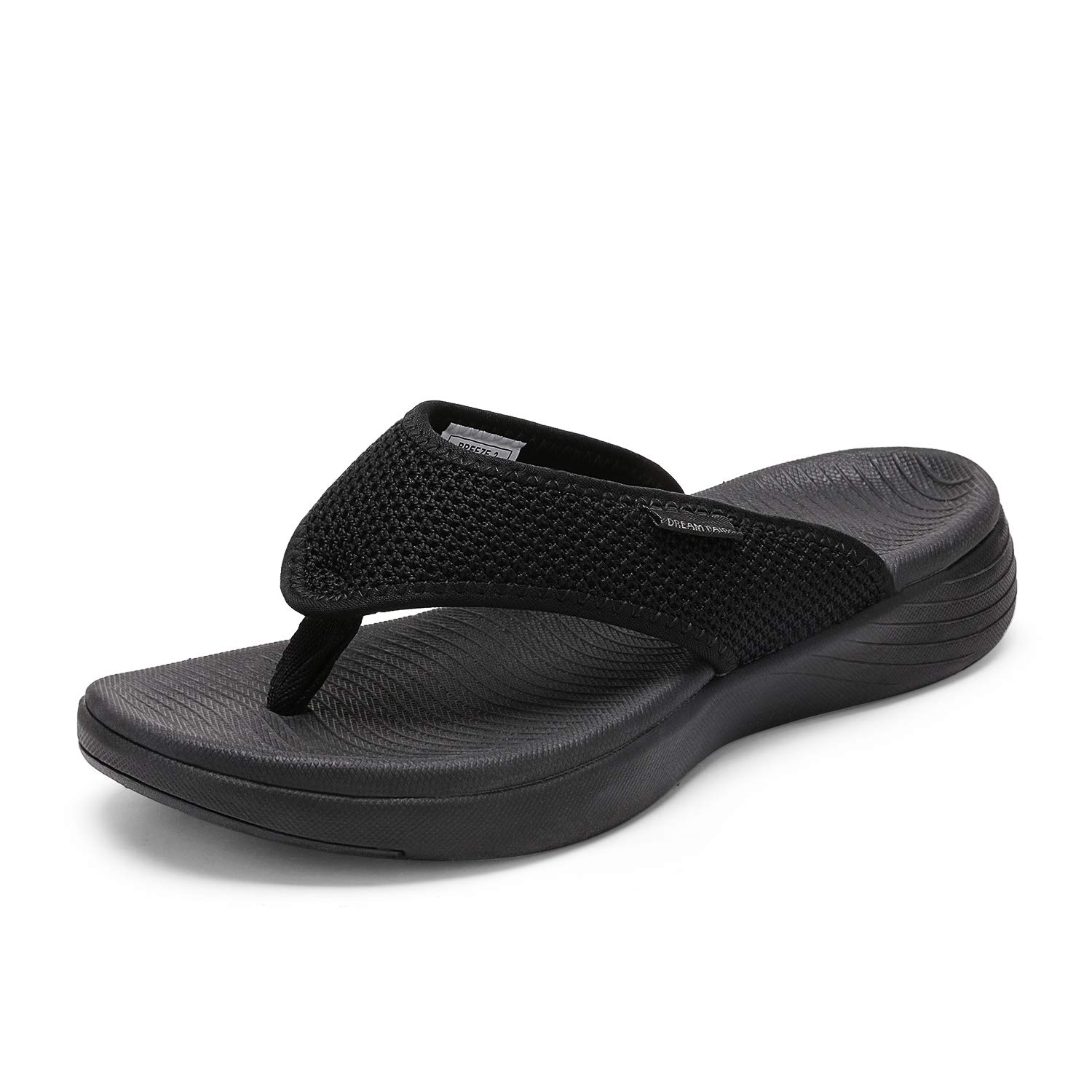 DREAM PAIRS Womens Arch Support Soft Cushion Flip Flops Thong Sandals