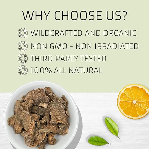 Miniatura 5 de Evergreen Herbs Barbasco - Yam salvaje mexicano de 8 onzas - Bolsa resellable para garantizar la frescura