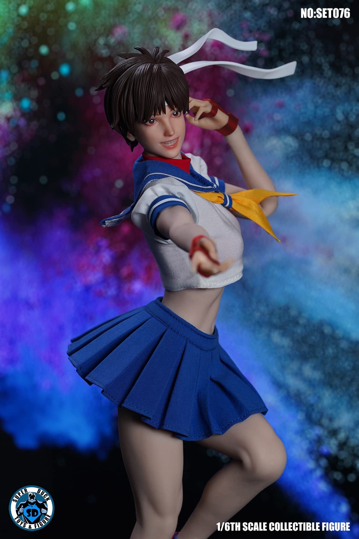 Amazon.co.jp: SUPER DUCK1/6 フィギュア用 格闘美少女 ヘッド