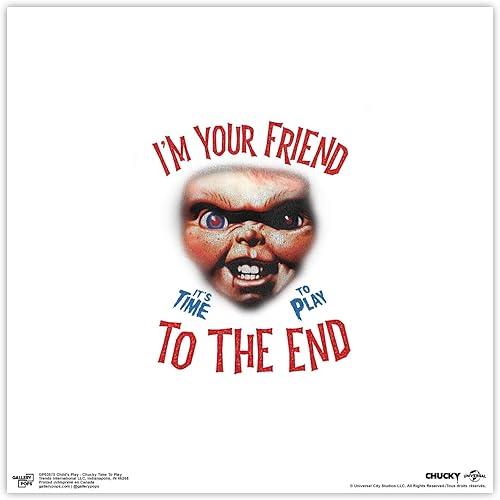 Trends International Gallery Pops Play - Póster de pared Chucky Time To Play, 12.00 x 12.00 pulgadas, versión sin marco