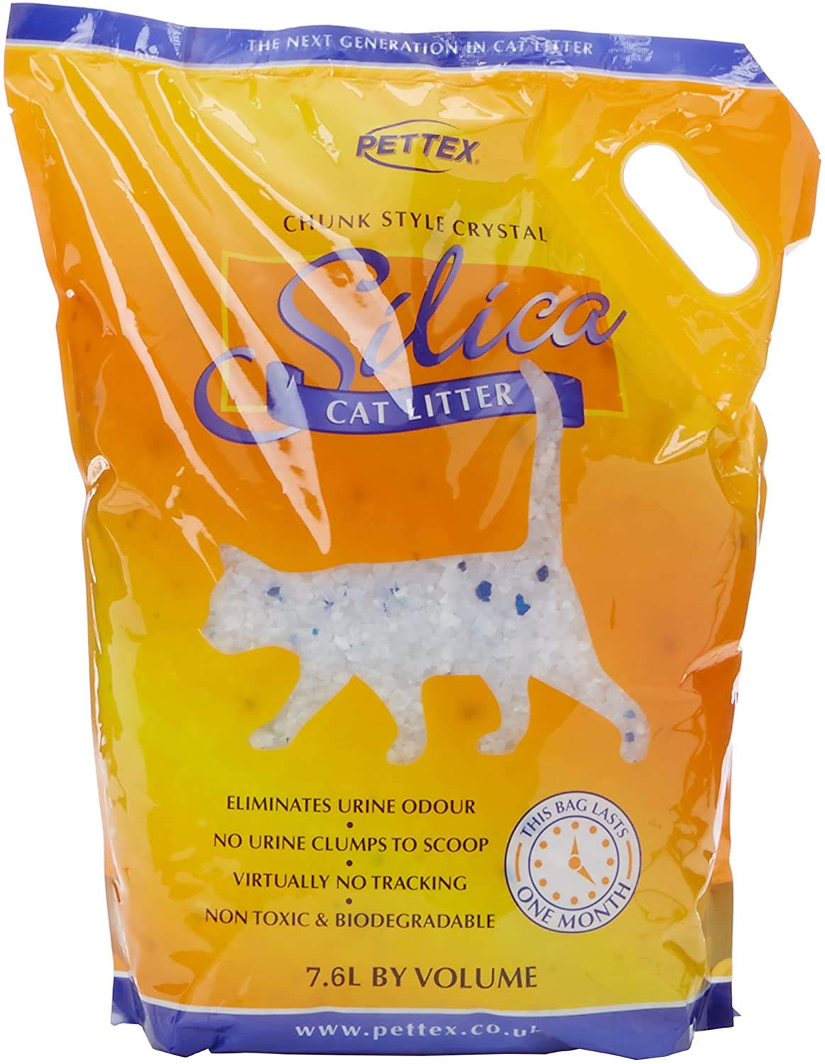 2 x Silica Cat Litter Granules, 7.6L