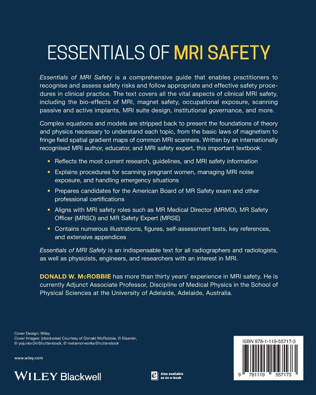 Essentials of MRI Safety      1st Edition