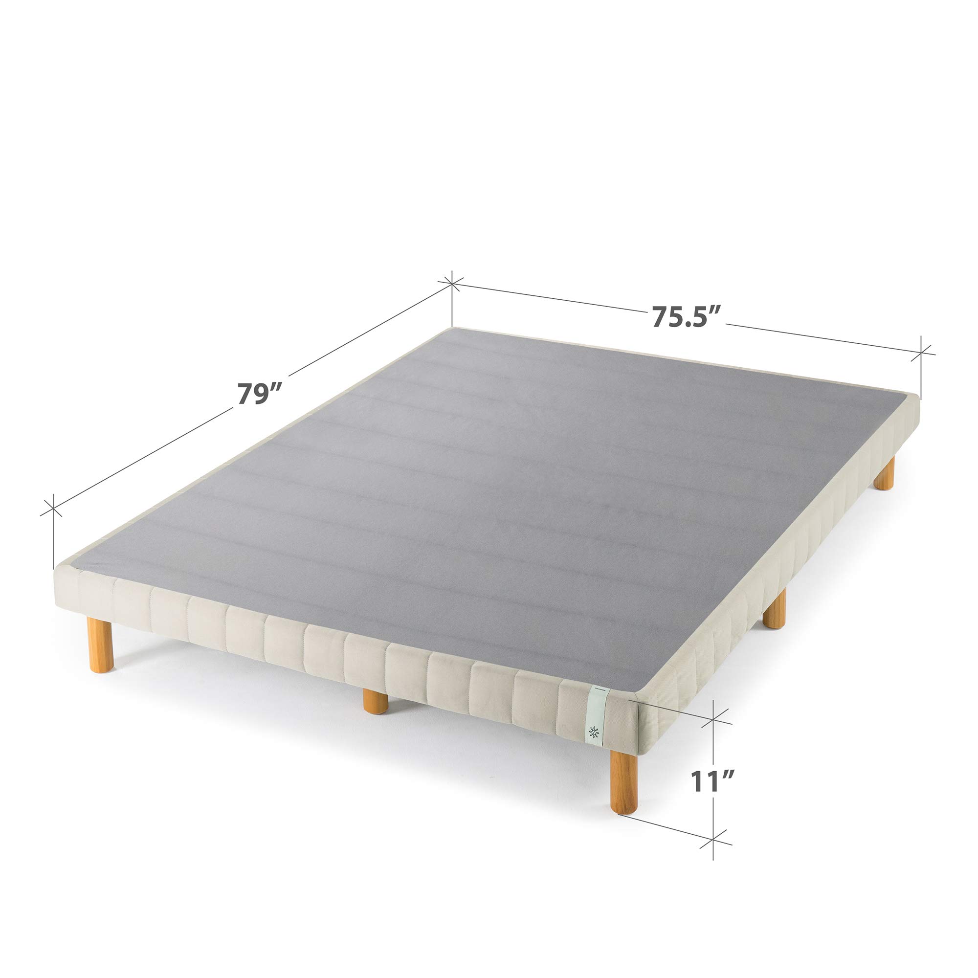 ZINUS GOOD DESIGN Award Winner Justina Metal Mattress Foundation / 11 Inch Platform Bed / No Box Spring Needed, King