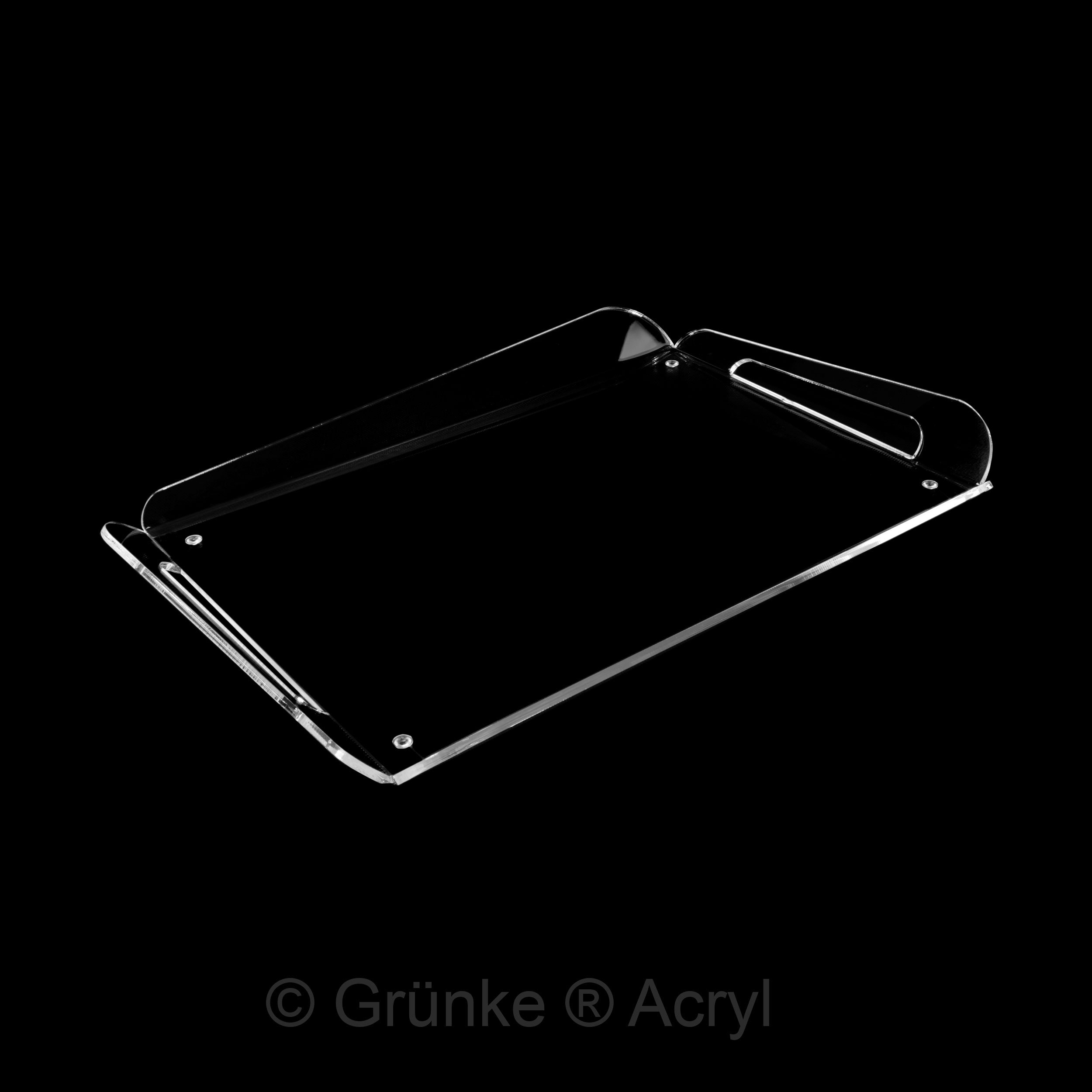 Acryl Design Tablett Harmony aus Acrylglas