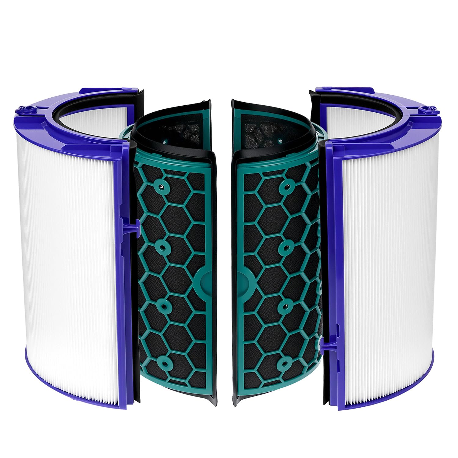 Qwork Qwork® Air Filter, Hepa Replacement Filter, Compatible With Dyson Tp04 Hp04 Dp04