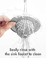 Vista 7 de Sink Drain Strainer, Reversible Easy Clean Mesh Sink Strainer with 304 Stainless Steel, Wokdada Revolutionary Anti-Rust Large Kitchen Sink Strainer