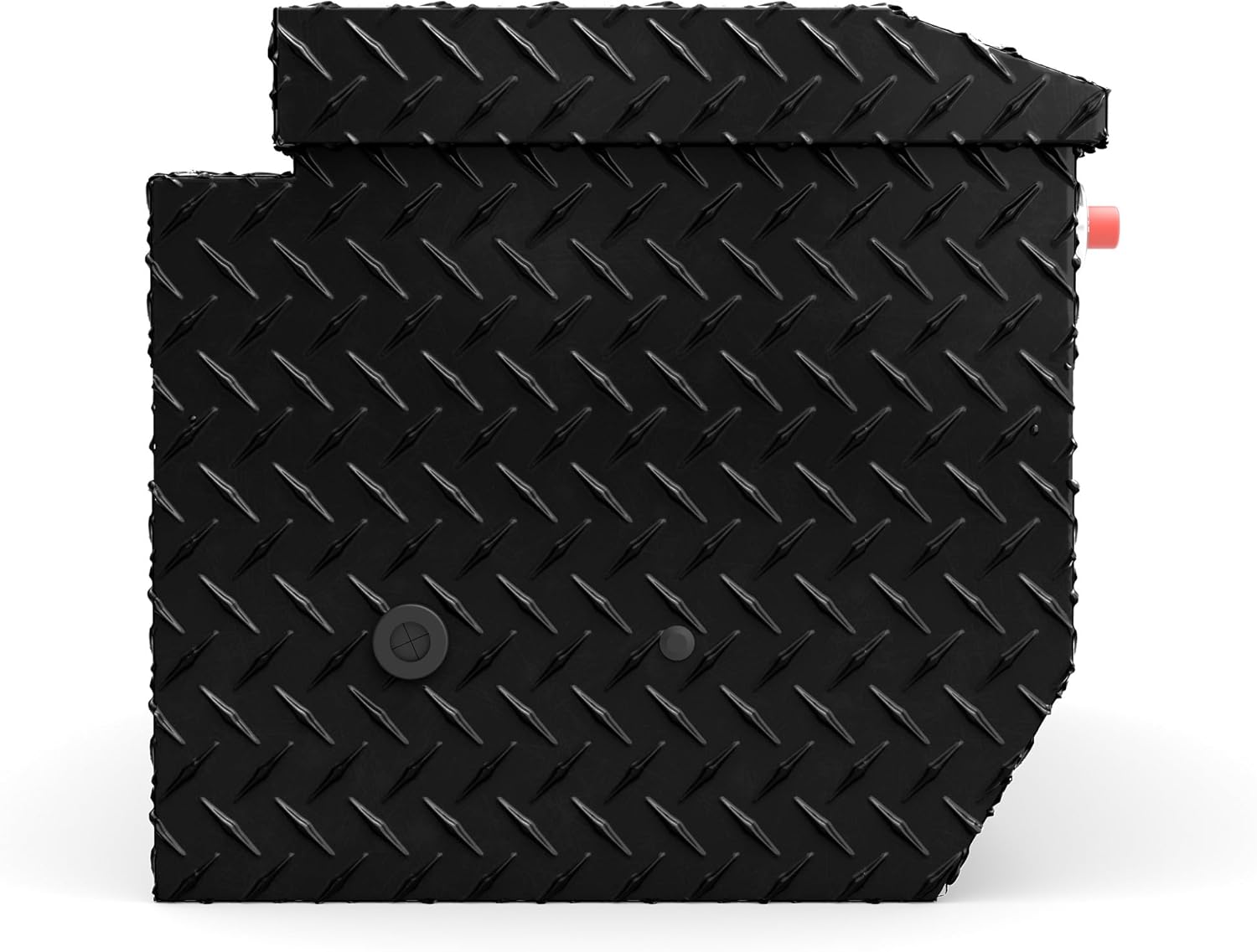 Weather Guard 614-5-04 Aluminum All-Purpose Utility Chest, Fits Full and Compact Size Trucks, 7.0 cu ft Storage Capacity (Gloss Black)