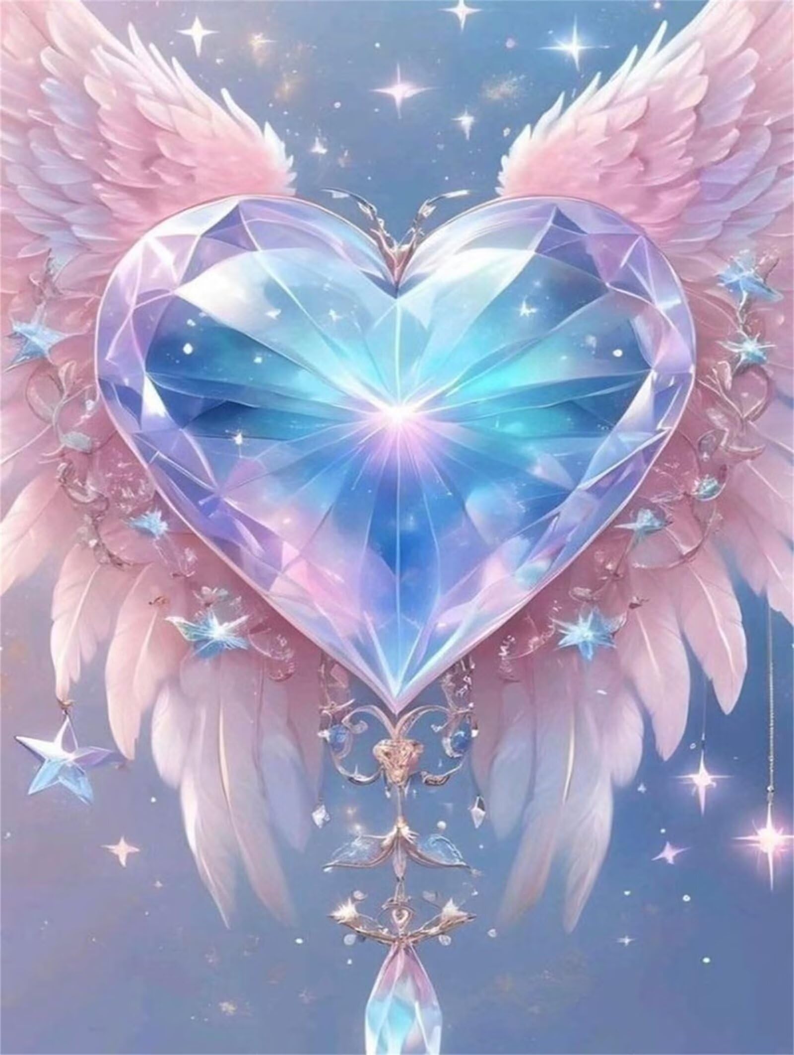 Puzzle 3000 pezzi Ali a forma di cuore per Adulti, 122x81cm Puzzle Adulti 3000 pezzi, Giochi Di Puzzle per Tutta La Famiglia, Un Regalo Festivo per Gli Amici in Una Bella Confezione